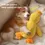 Thumbnail: Plush Dog Toy Companion Sleeping duck - Bite Resistant