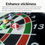 Thumbnail: Dart Board Set Indoor - 6 Sticky Balls