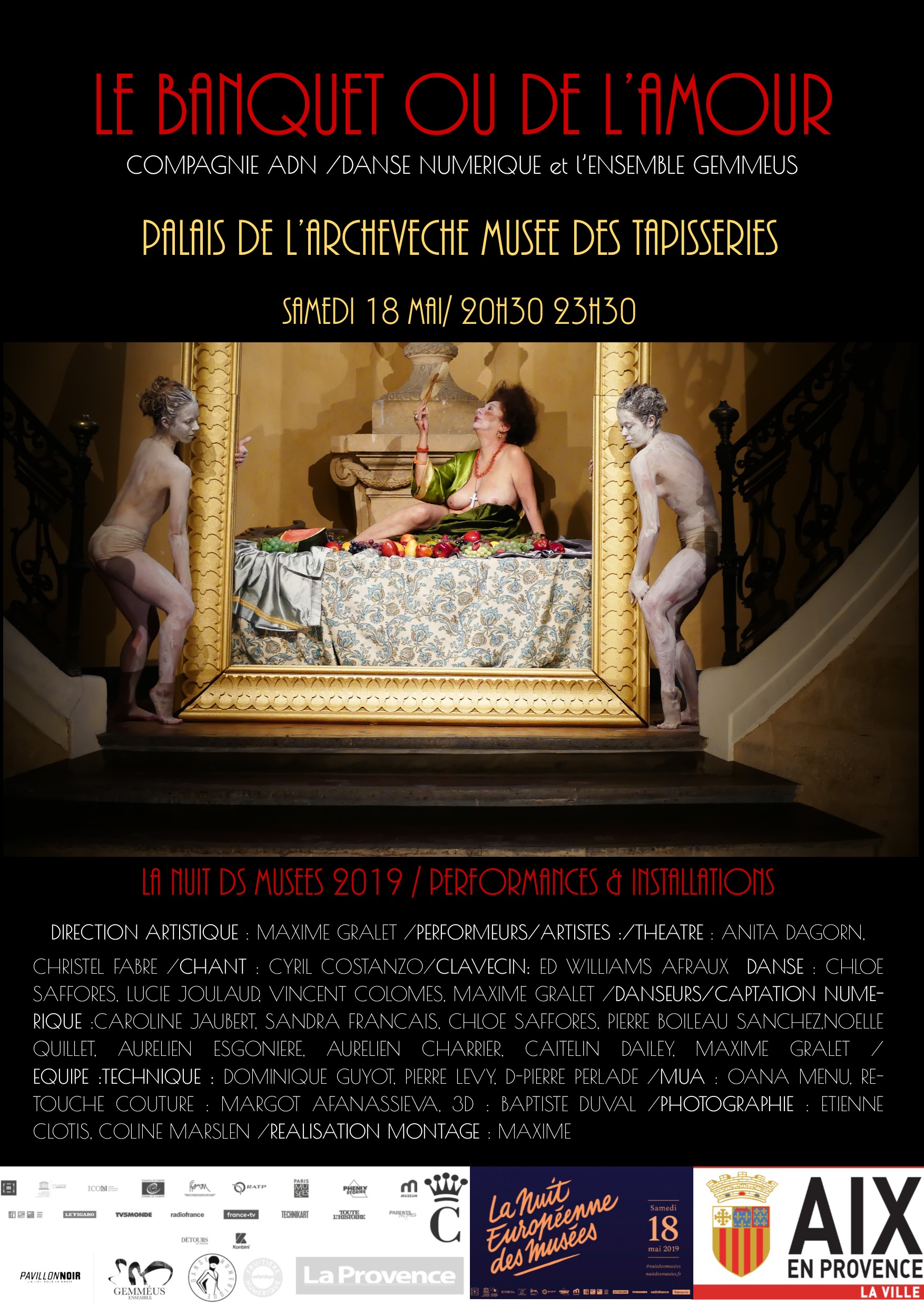 Affiche le Banquet ou de l'Amour Palais