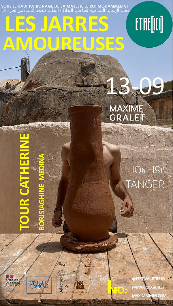 AFFICHE LES JARRES MAXIME GRALET TOUR CAHTRERINE