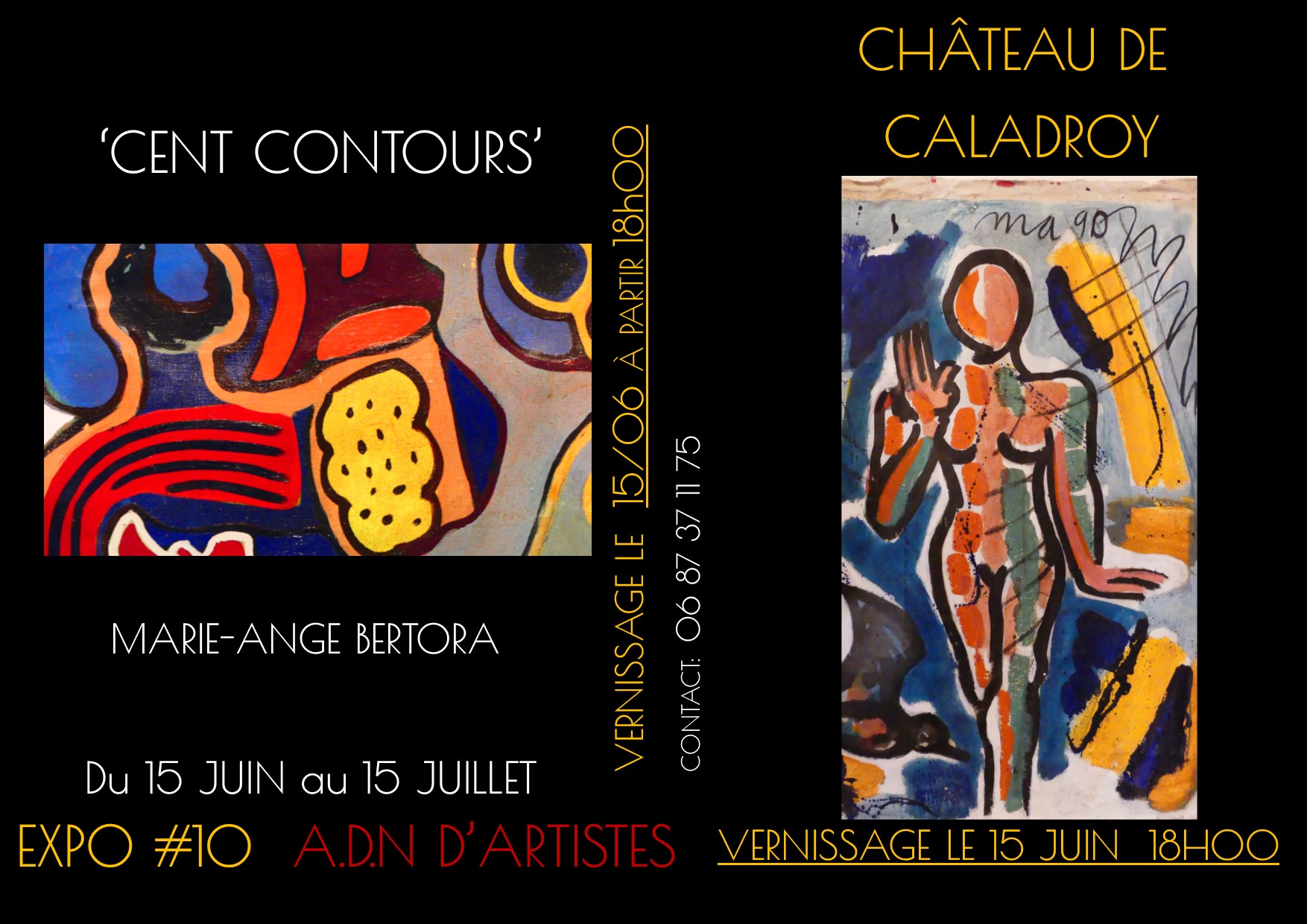 FLYER MARIE ANGE BERTORA CALADROY ADN