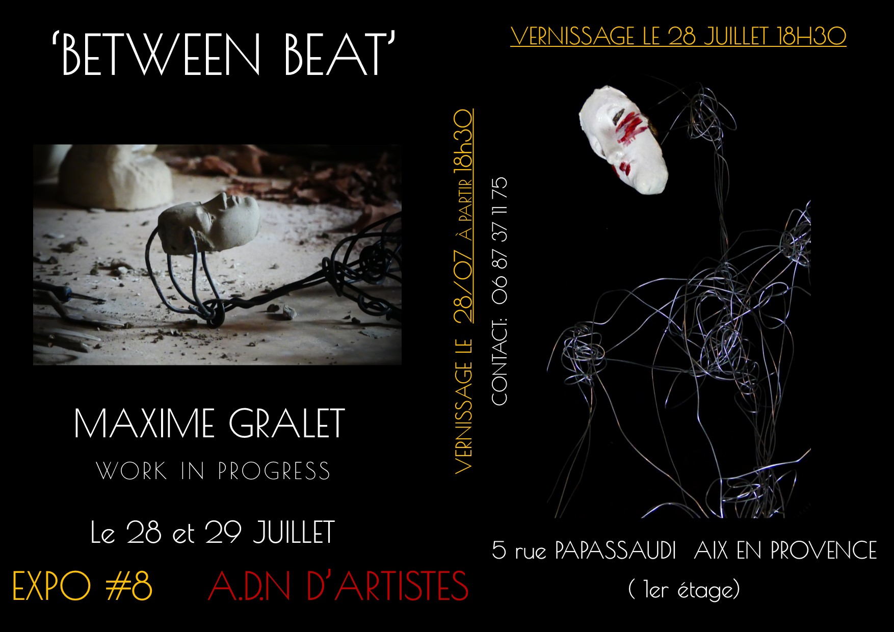 between beat flyer maxime gralet