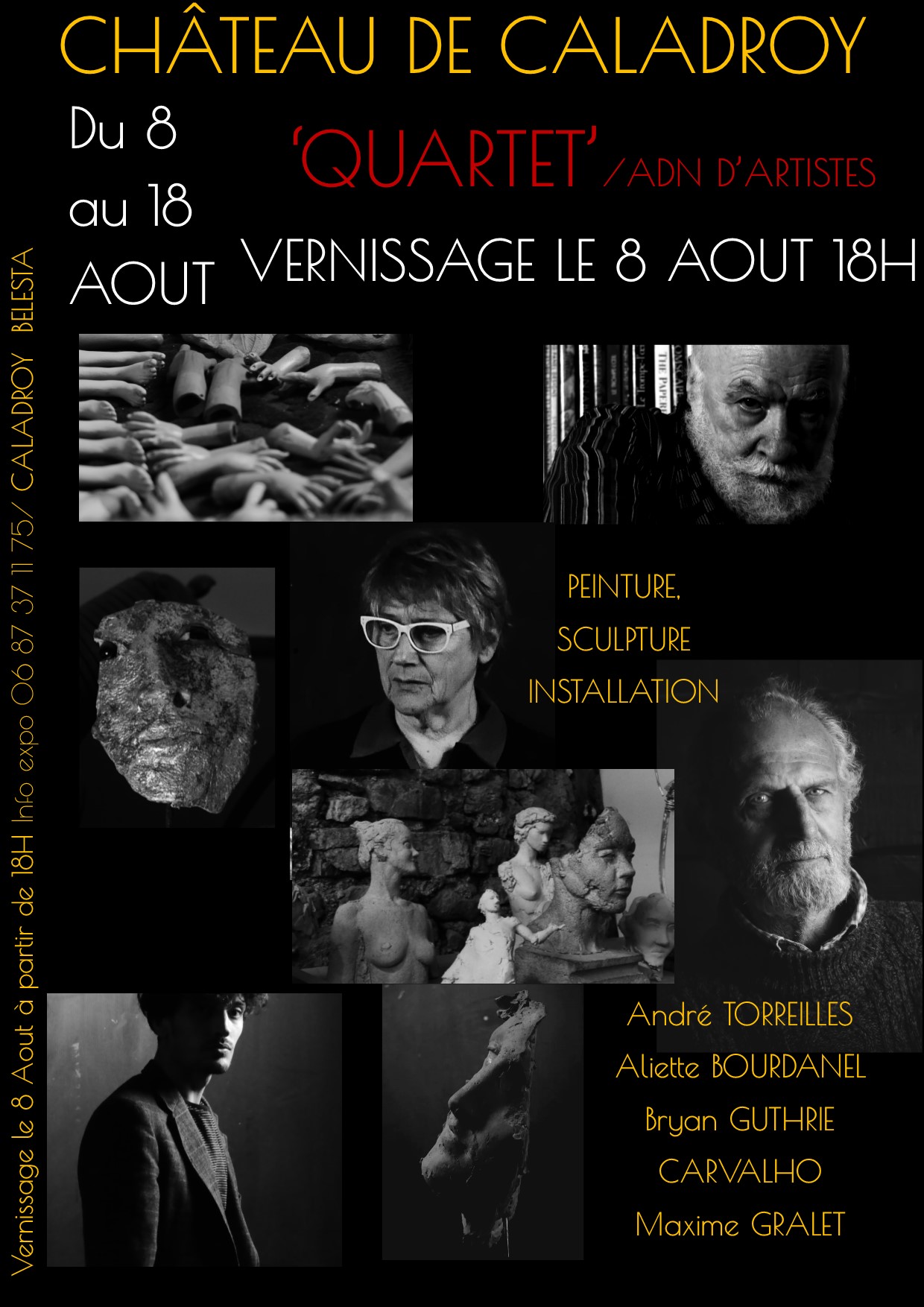 affiche Château de Caladroy, Maxime
