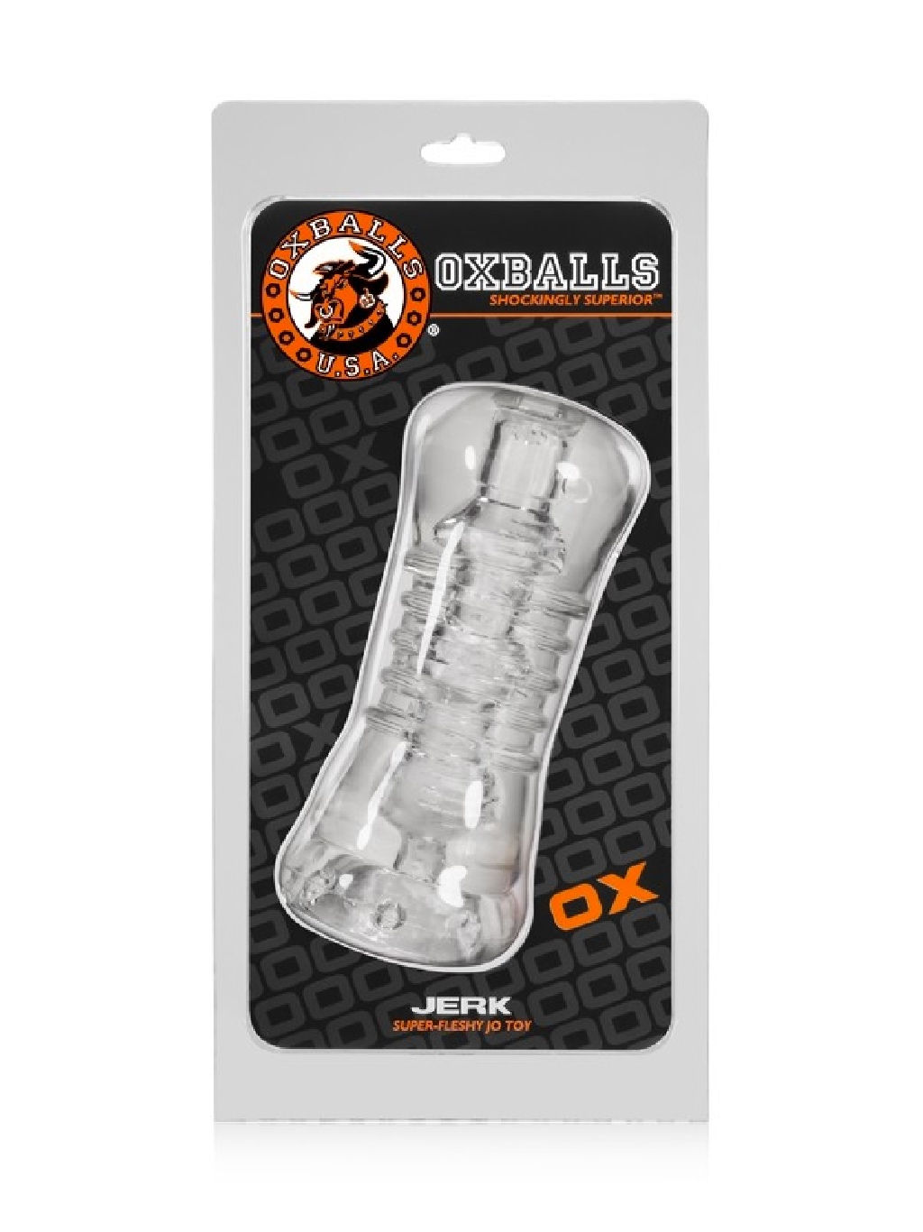 Oxballs | Jerk Masturbator - Clear