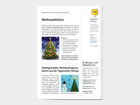 Selbstgemachte Weihnachtsgrusskarten