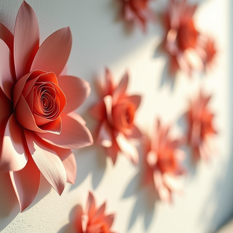 Custom Paper Art Wall Decor for Homes: Elevate Your Space with Customized Paper Wall Decor