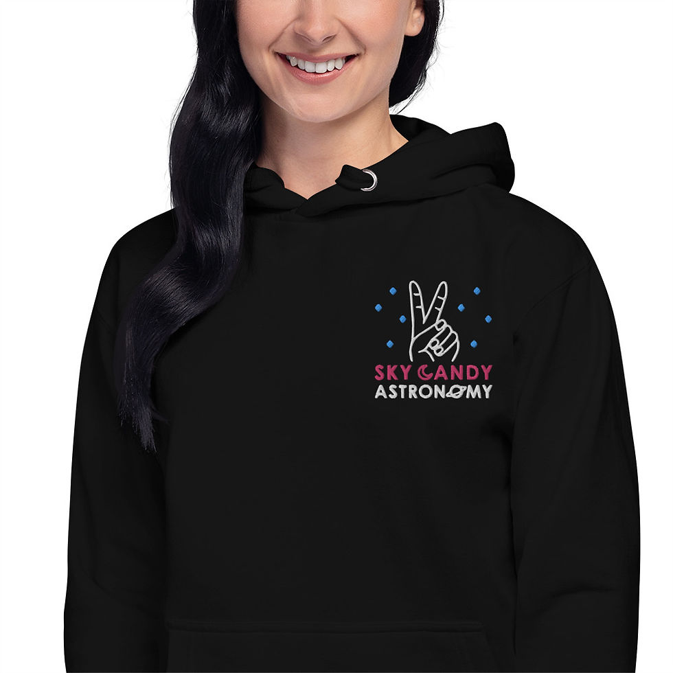 Thumbnail: Unisex Hoodie "Infinite Expanse" (Black)