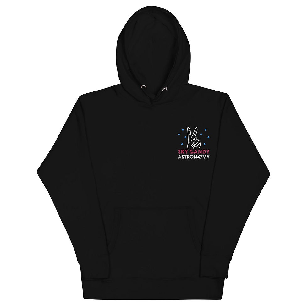 Thumbnail: Unisex Hoodie "Infinite Expanse" (Black)