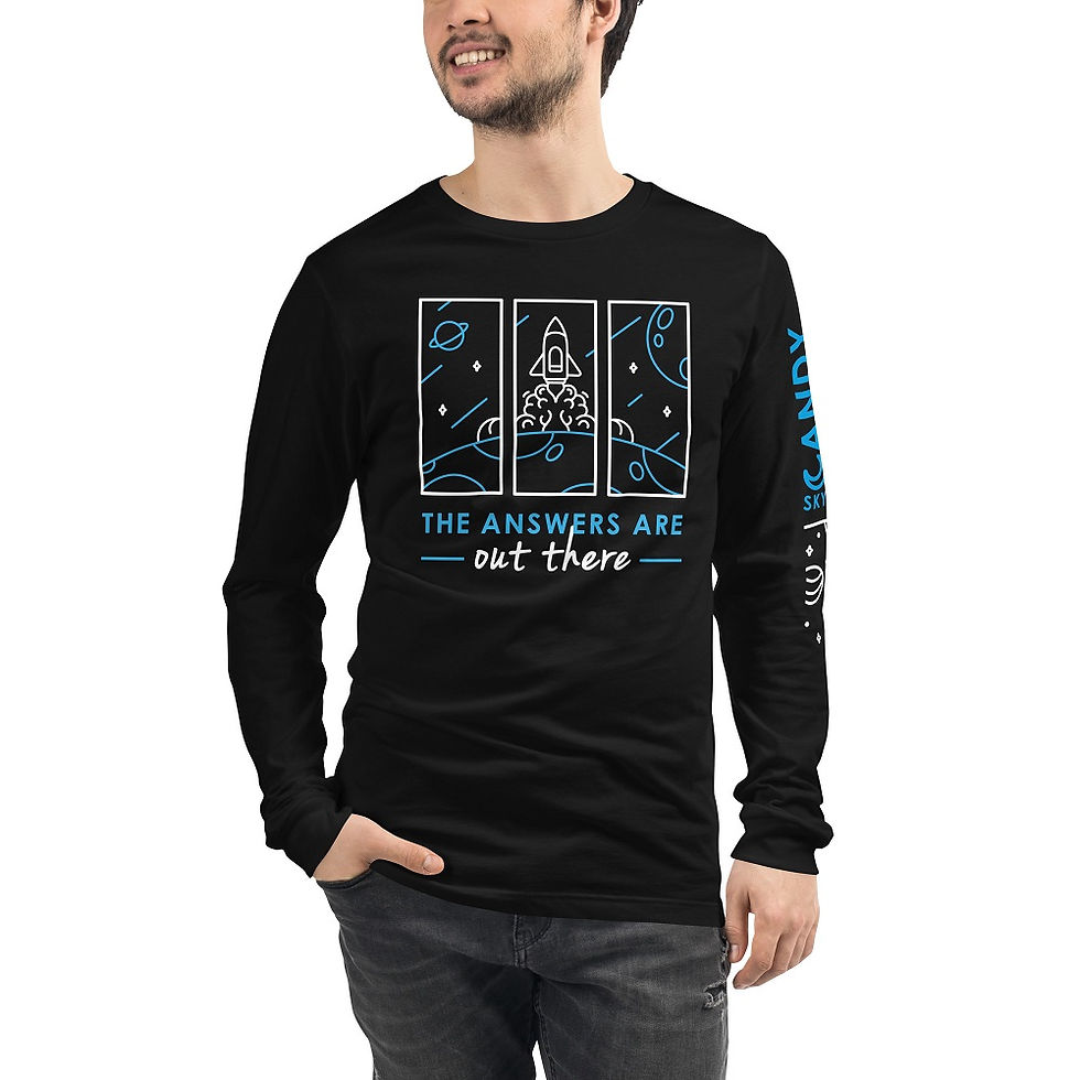 Thumbnail: The Answers Are Out There -- Unisex Long Sleeve Tee