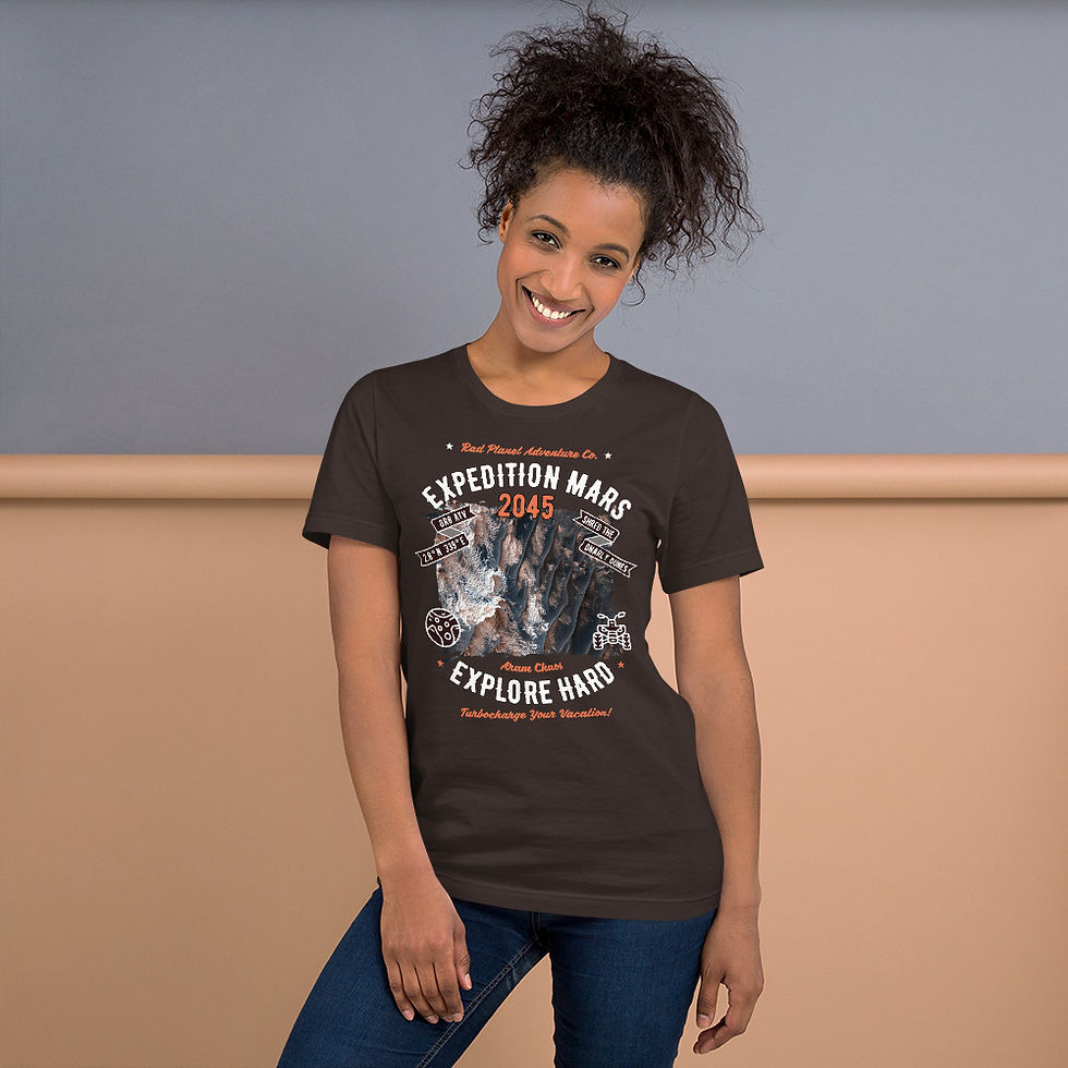 Thumbnail: Expedition Mars: Aram Chaos -- Unisex T-Shirt