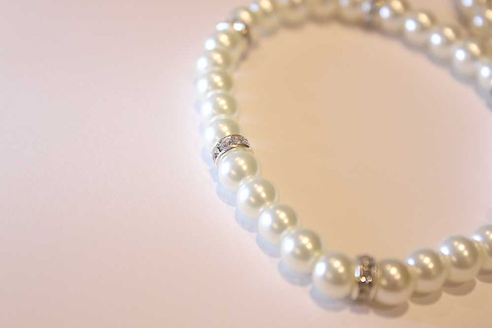 Miniatura: Pulsera de perla fantasia