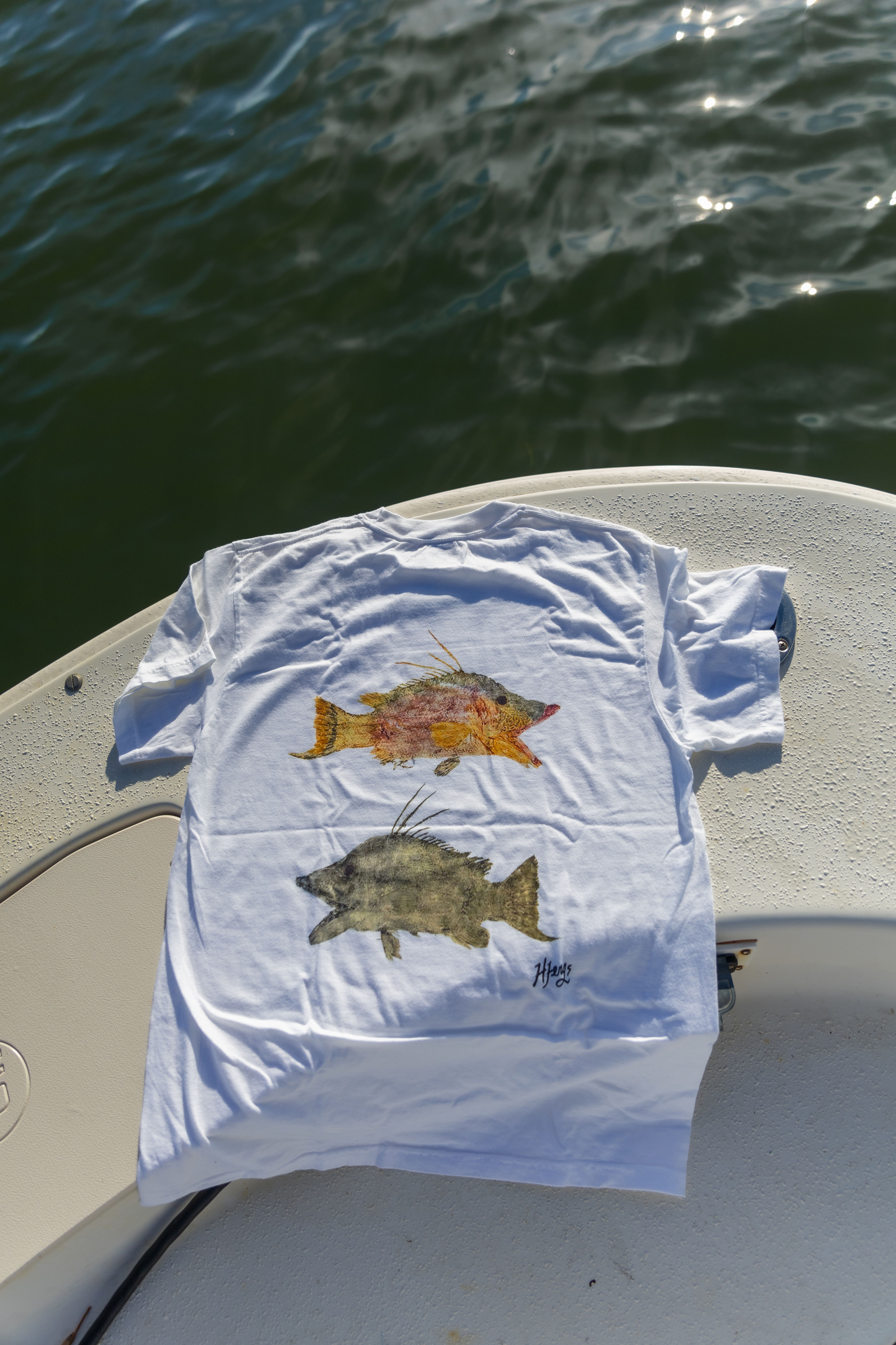 Hogfish Print T-shirt