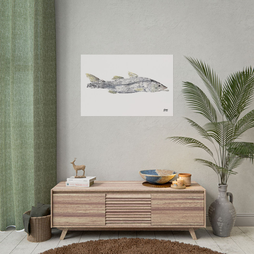 Thumbnail: Snook Print