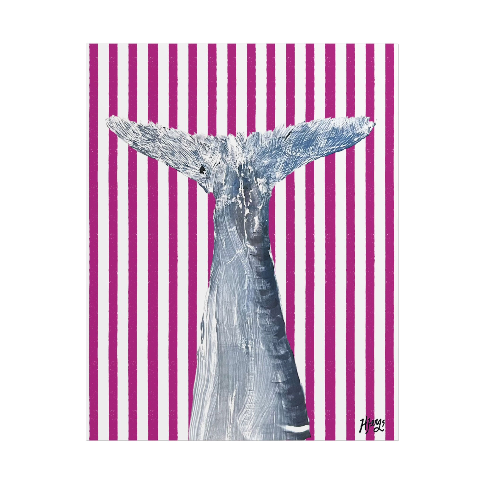 Pink WAHOO TAIL PRINT