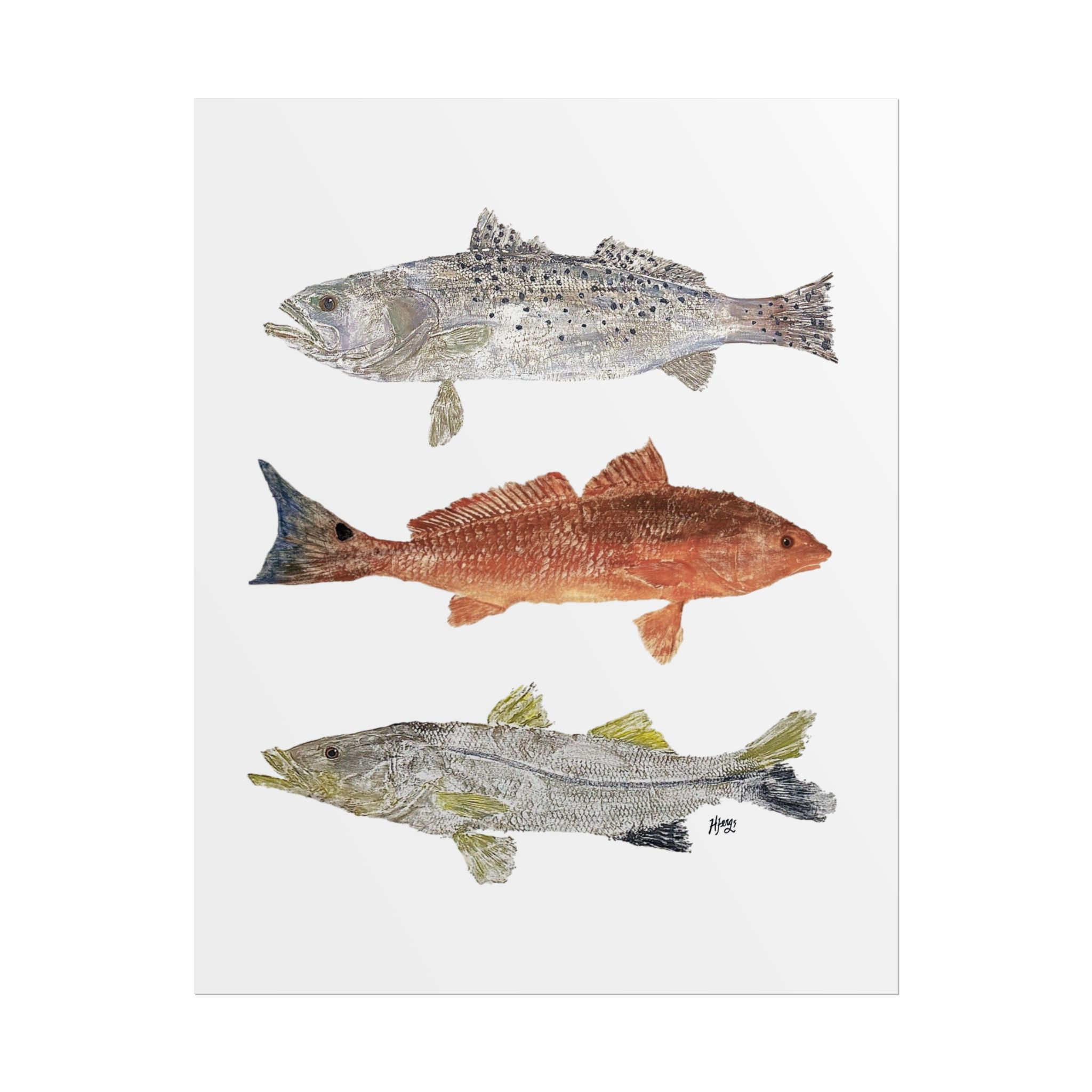 Inshore Slam Print