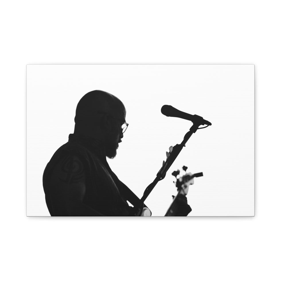 Music photography black and white minimalism