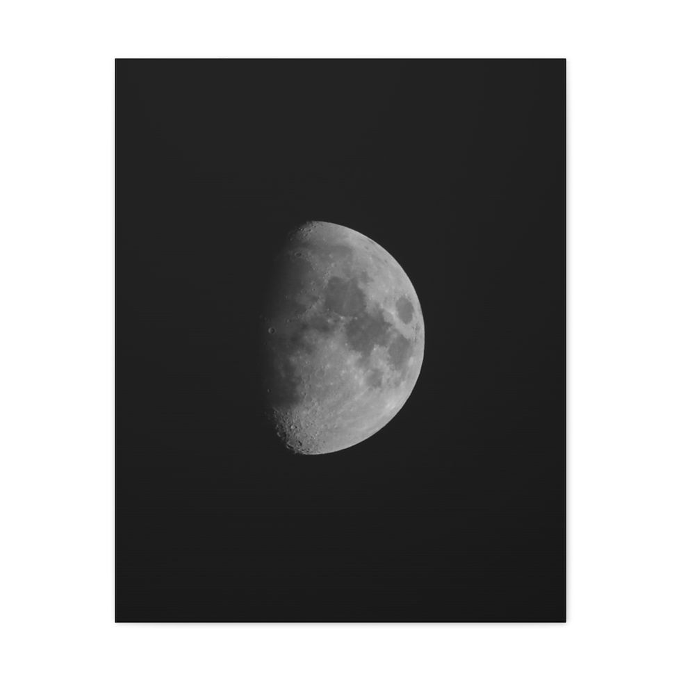 astro Moon photography black and white minimalism