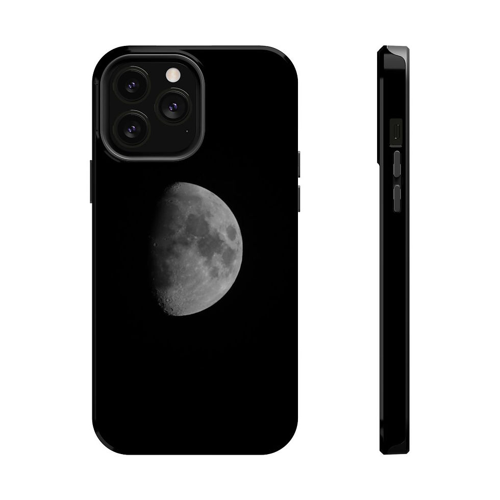 lunar photograph magnetic phone case