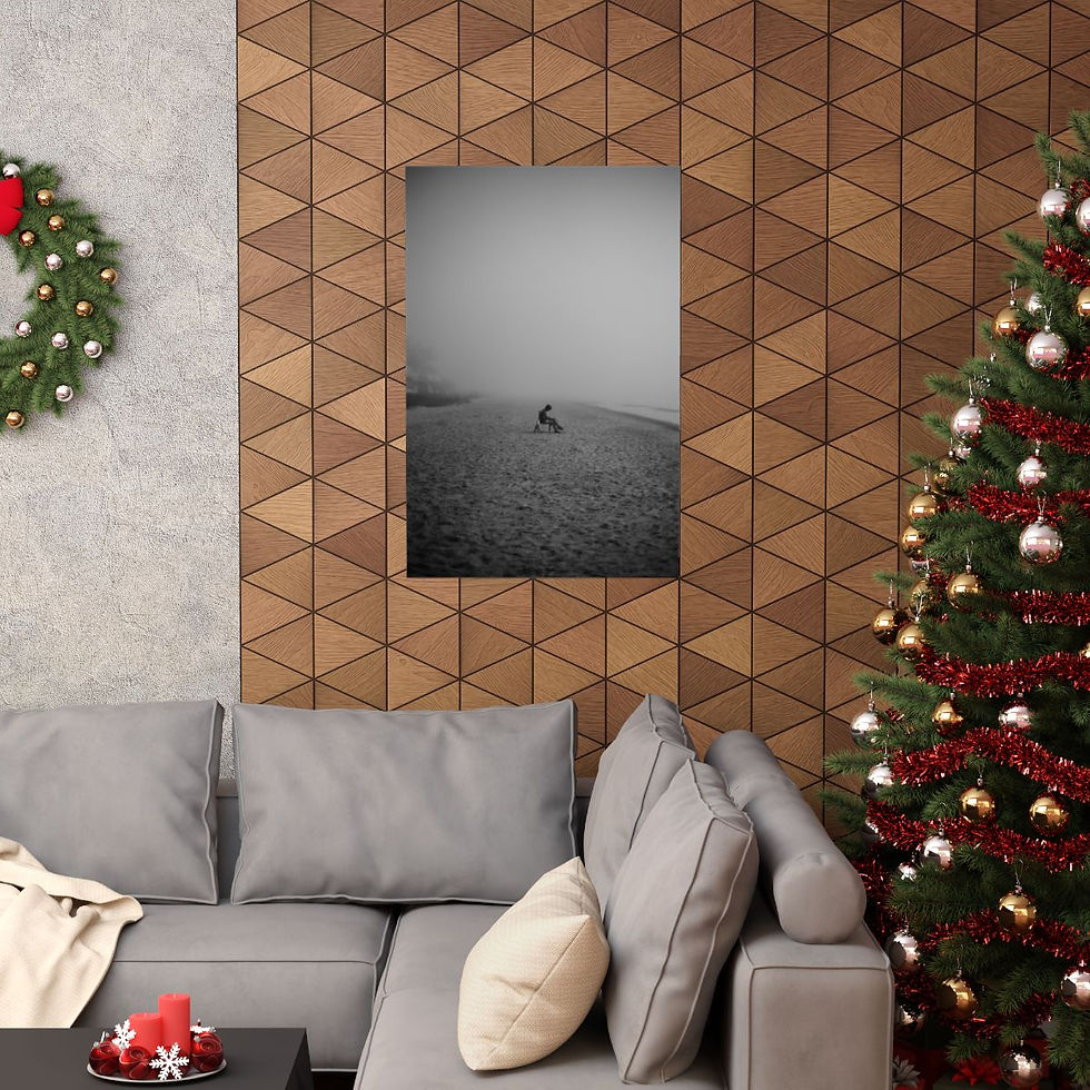 Thumbnail: Try Not to Love Everything Matte Vertical Poster Black and White Photography