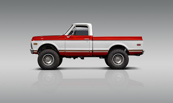 Chevy K10 side profile