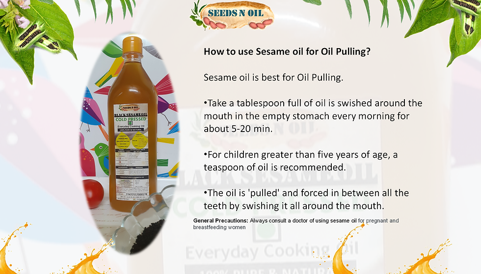 Thumbnail: Cold Pressed Sesame / Gingelly Oil