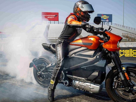 La Harley-Davidson Livewire bate récord mundial de aceleración con moto eléctrica