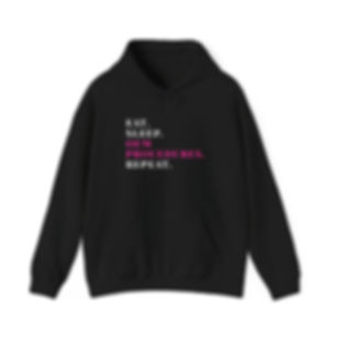 Hoodie — “Eat. Sleep. OEM Procedures. Repeat.” Hoodie