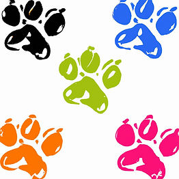 Colored dog paw prints .jpg
