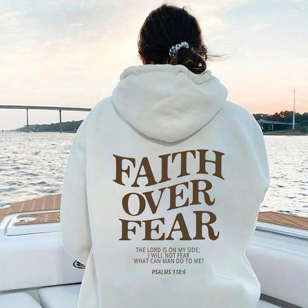 Miniatura: Faith Over Fear Hoodie