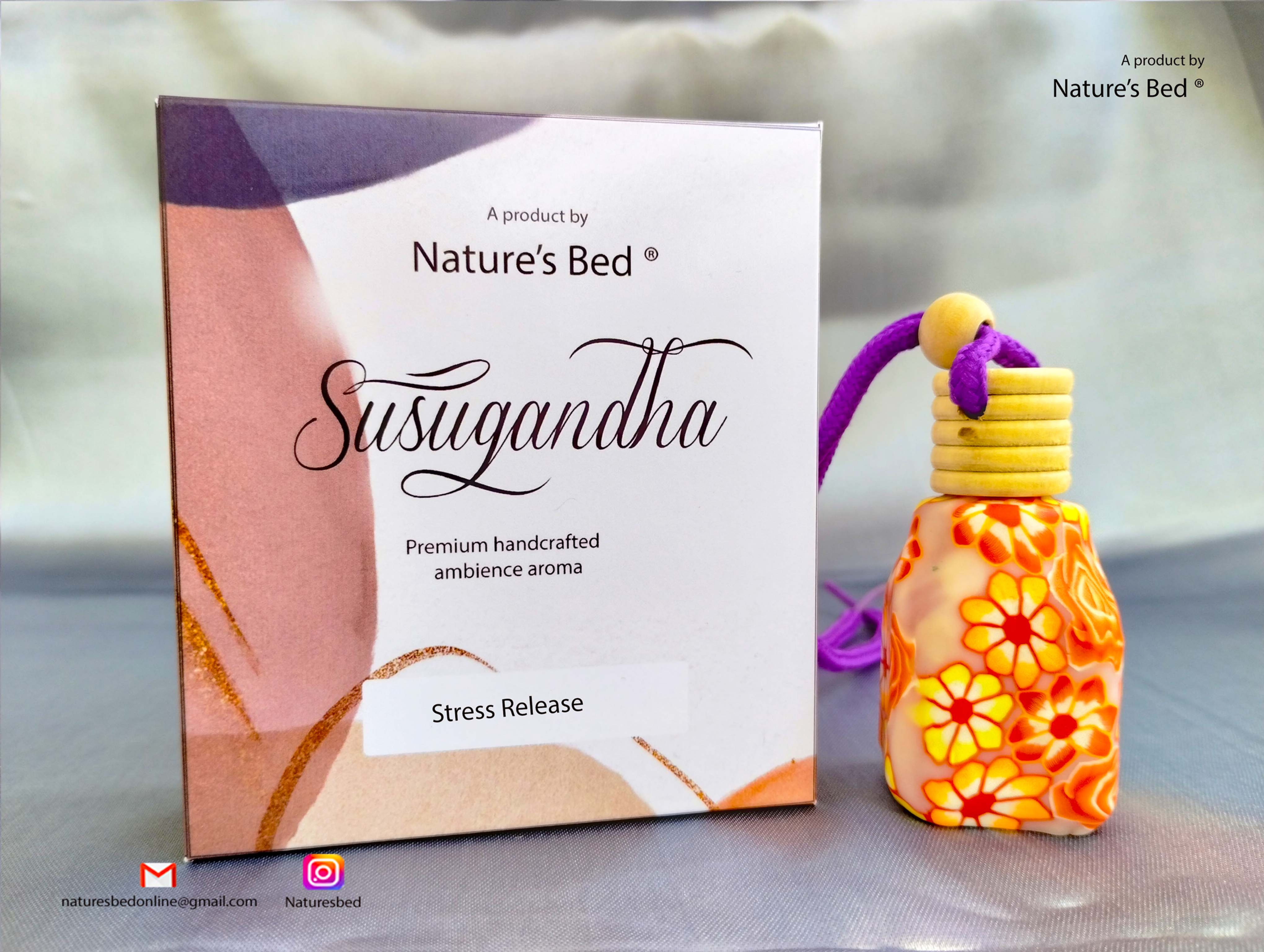Susugandha- "Stress Release", handmade ambient aroma