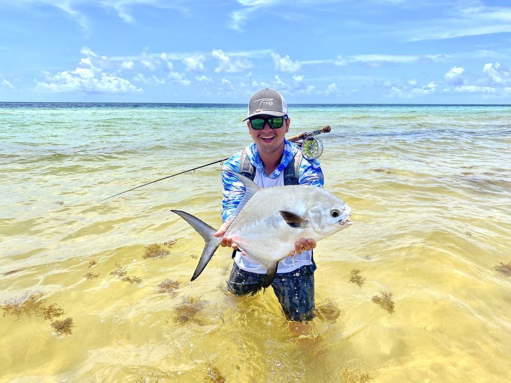 Bonefish caught on a half day charter