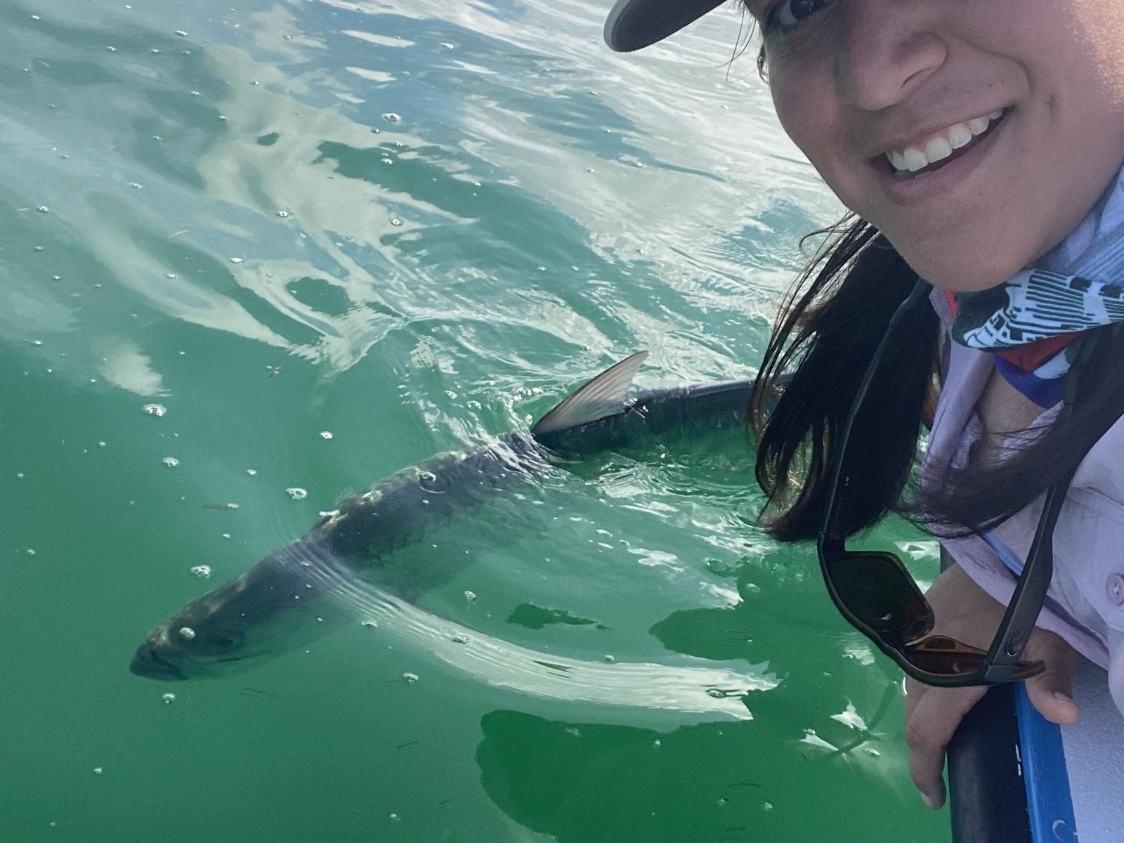 Fishing the deeper southern flats and reef