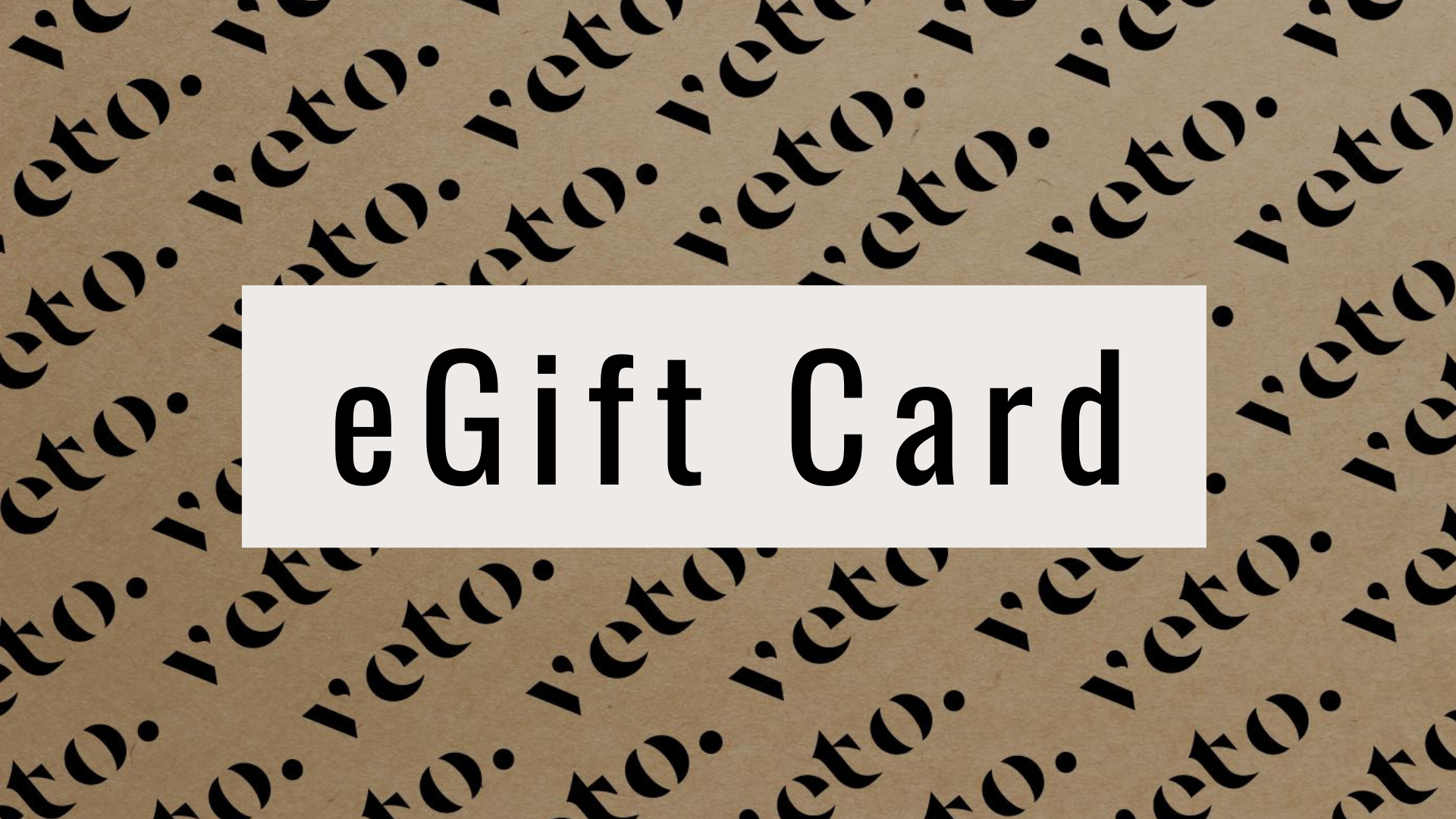 veto Eco Gift Cards. Perfect Gift To Share Eco Goodness. Sustainable, Durable Eco Range Available. Range of Gift Card Vouchers Available. Buy Now.