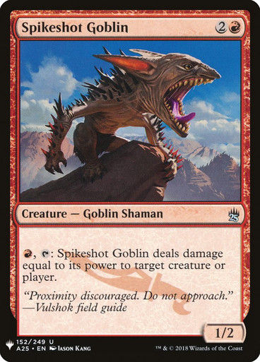 Spikeshot Goblin (PLST) (A25-152)