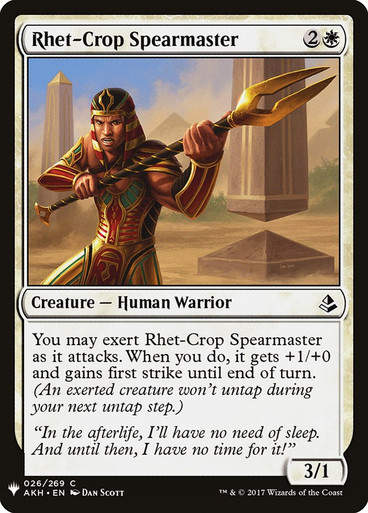 Rhet-Crop Spearmaster (PLST) (AKH-26)