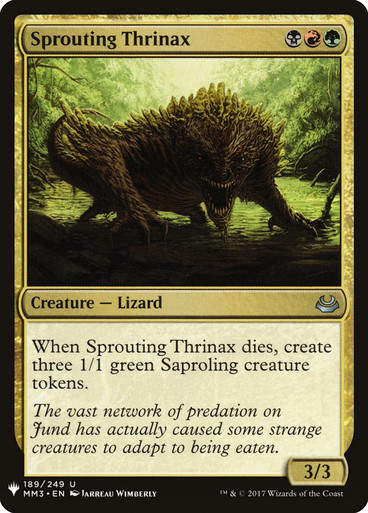 Sprouting Thrinax (PLST) (MM3-189)