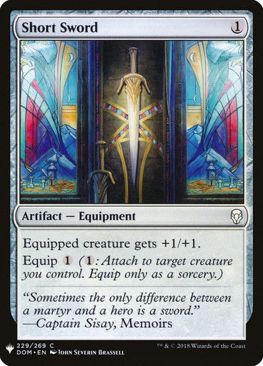 Short Sword (PLST) (DOM-229)