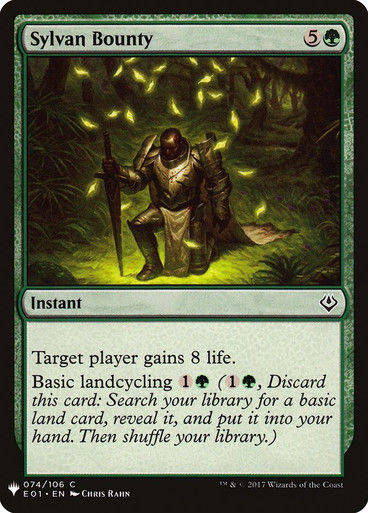 Sylvan Bounty (PLST) (E01-74)