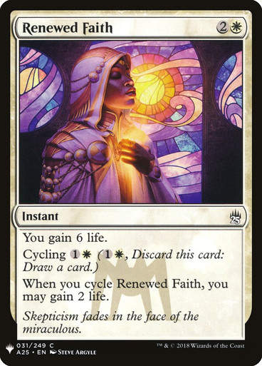 Renewed Faith (PLST) (A25-31)