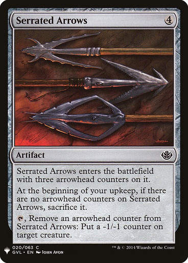 Serrated Arrows (PLST) (DDD-20)