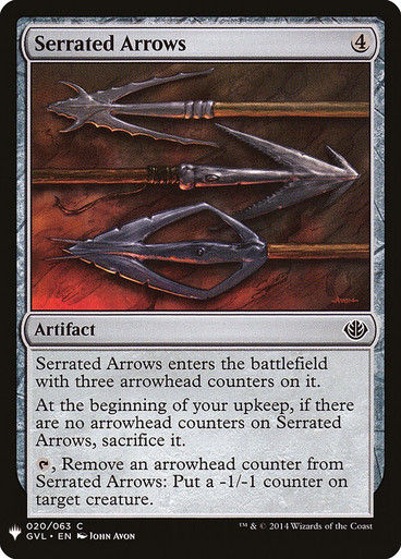 Serrated Arrows (PLST) (DDD-20)
