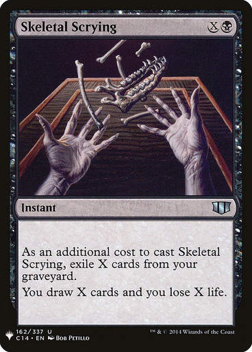 Skeletal Scrying (PLST) (C14-162)