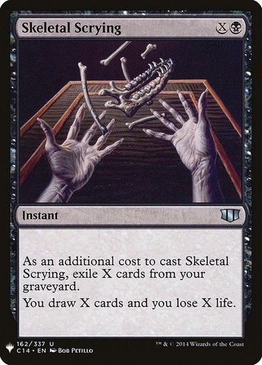 Skeletal Scrying (PLST) (C14-162)