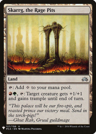 Skarrg, the Rage Pits (PLST) (PCA-127)