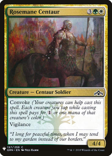 Rosemane Centaur (PLST) (GRN-197)