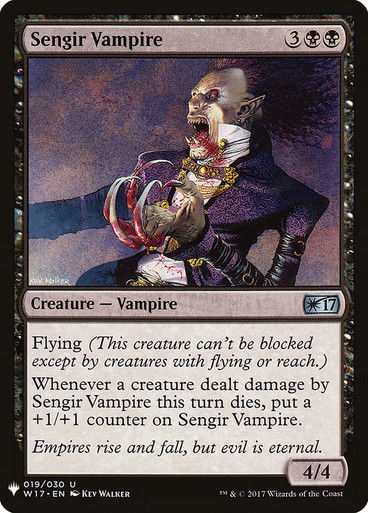 Sengir Vampire (PLST) (W17-19)