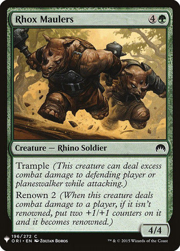 Rhox Maulers (PLST) (ORI-196)