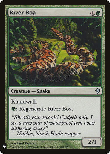 River Boa (PLST) (ZEN-180)