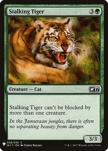 Stalking Tiger (PLST) (W17-28)