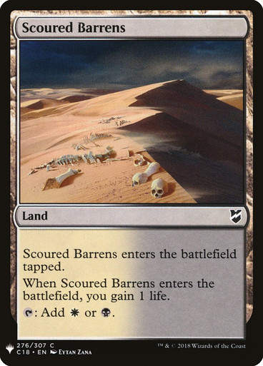 Scoured Barrens (PLST) (C18-276)